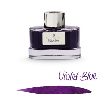 Graf von Faber-Castell 75ml Bottle Ink - Violet Blue